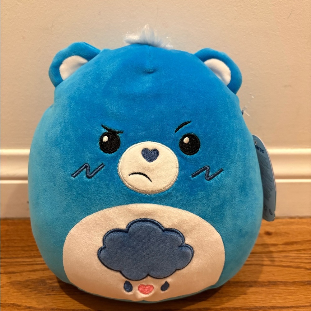 2025 Squishmallows GRUMPY BEAR Care Bears 8” Target Exclusive NEW